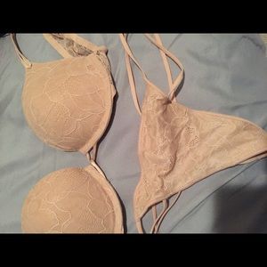 VS bra and panties